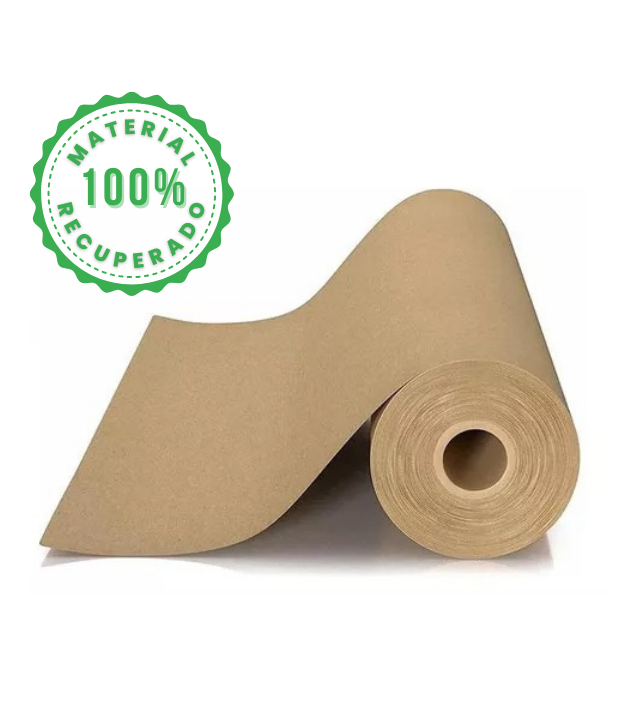 Rollo de papel base lisa